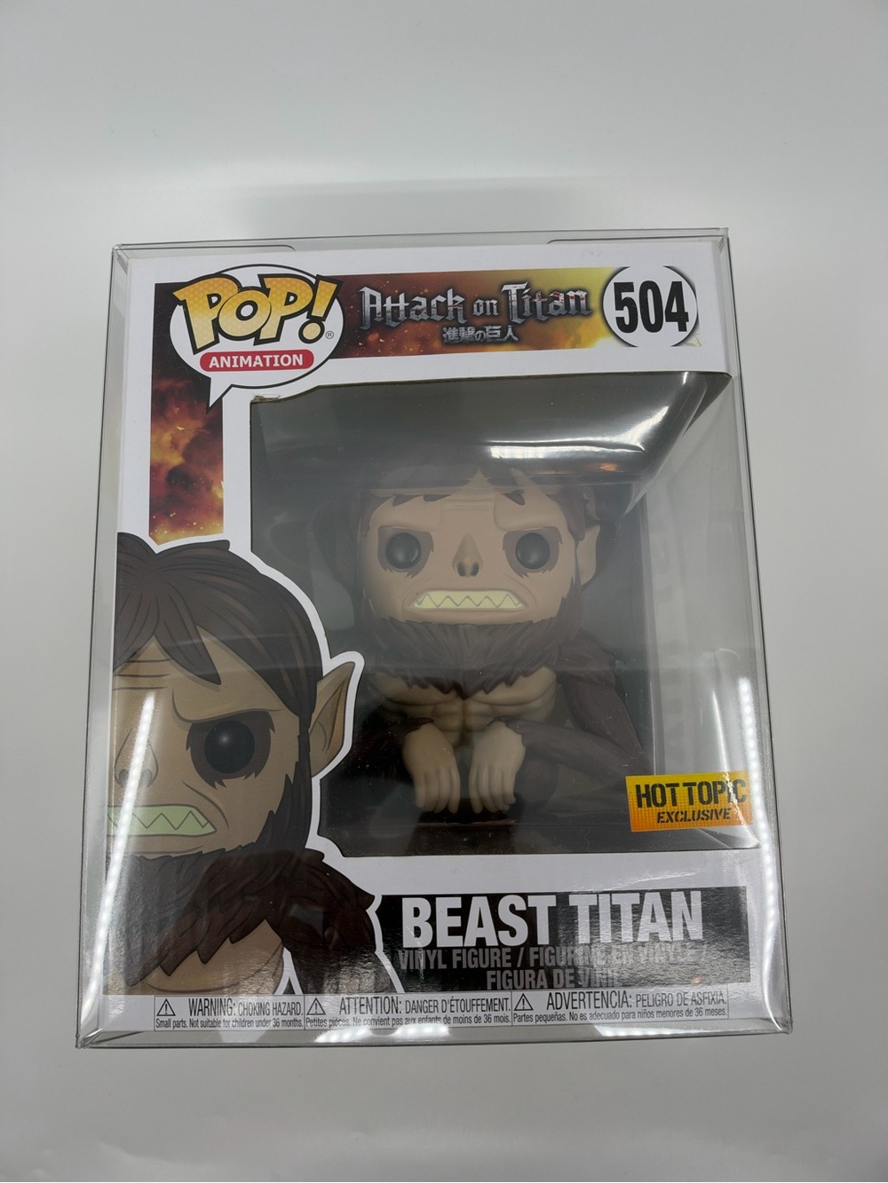 Funko Pop Attack on Titan Beast Titan 504